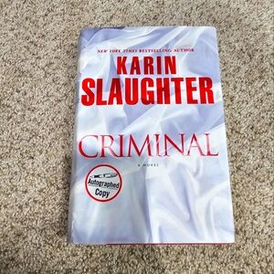 Karin Slaughter signed 1st edition